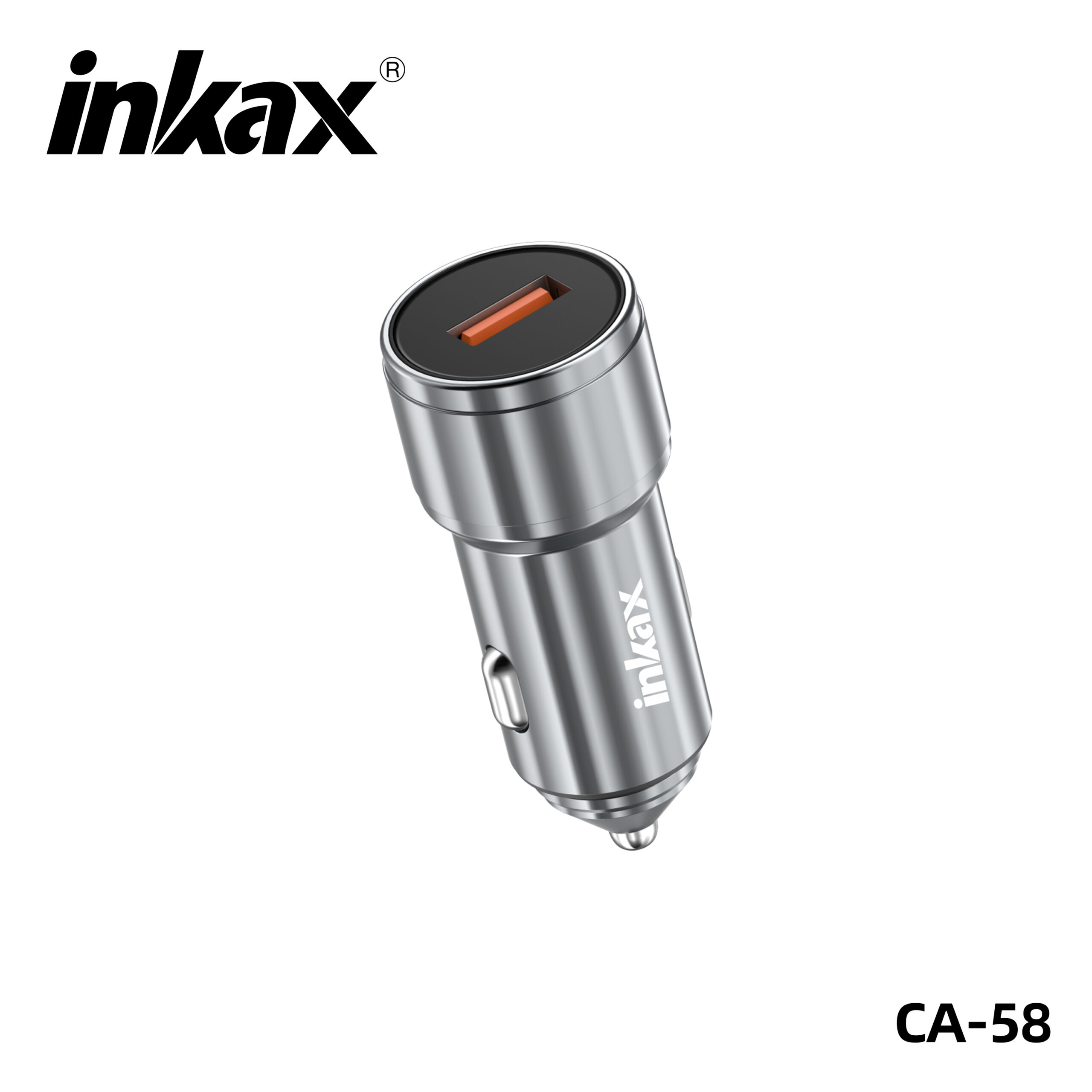 2024-7-19-17213694958150 INKAX CA-58 QC3.0 22.5W Single - Fast Charging Car Charger – Image 1
